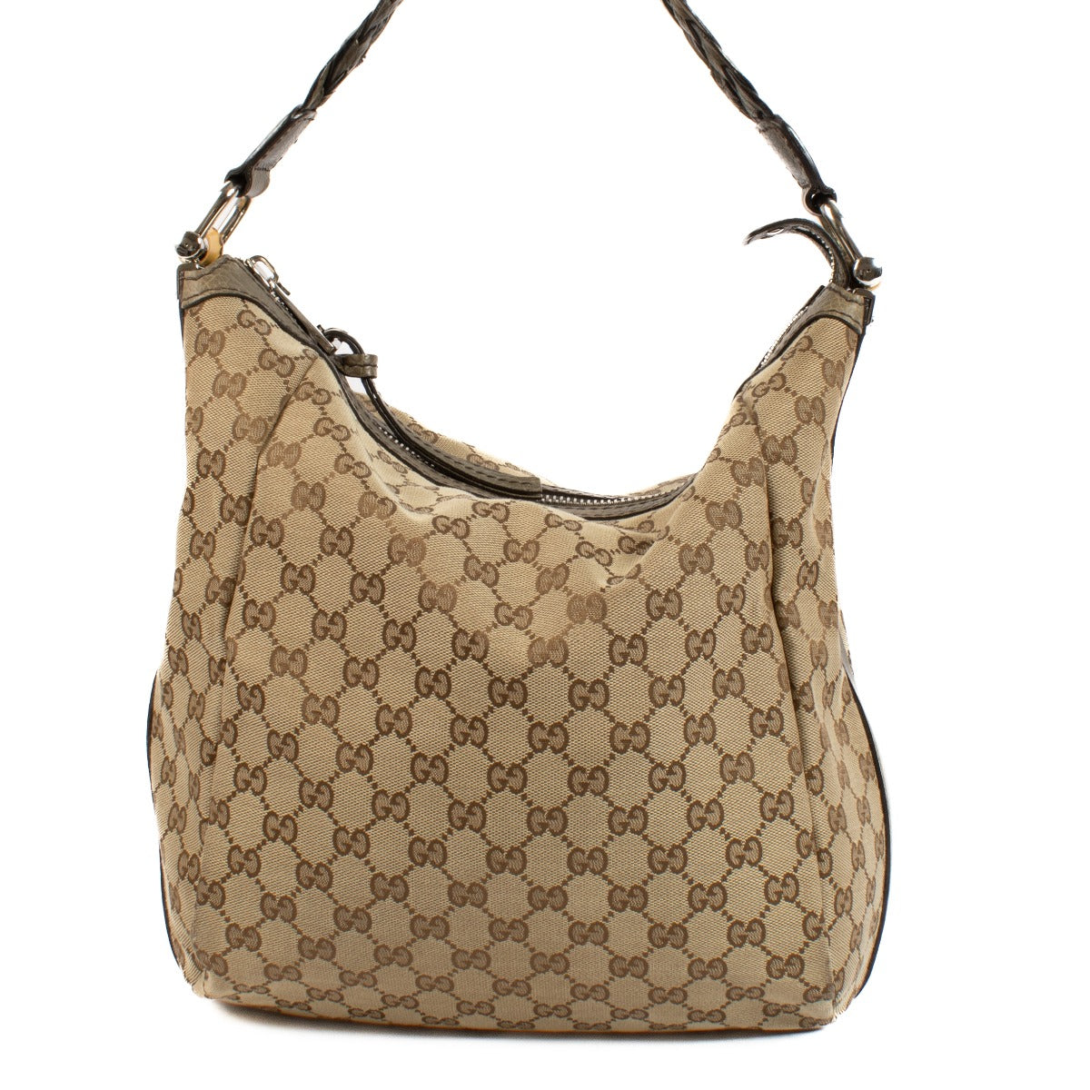 Shop 100% authentic secondhand Gucci Monogram Hobo Shoulder Bag on Labellov.com