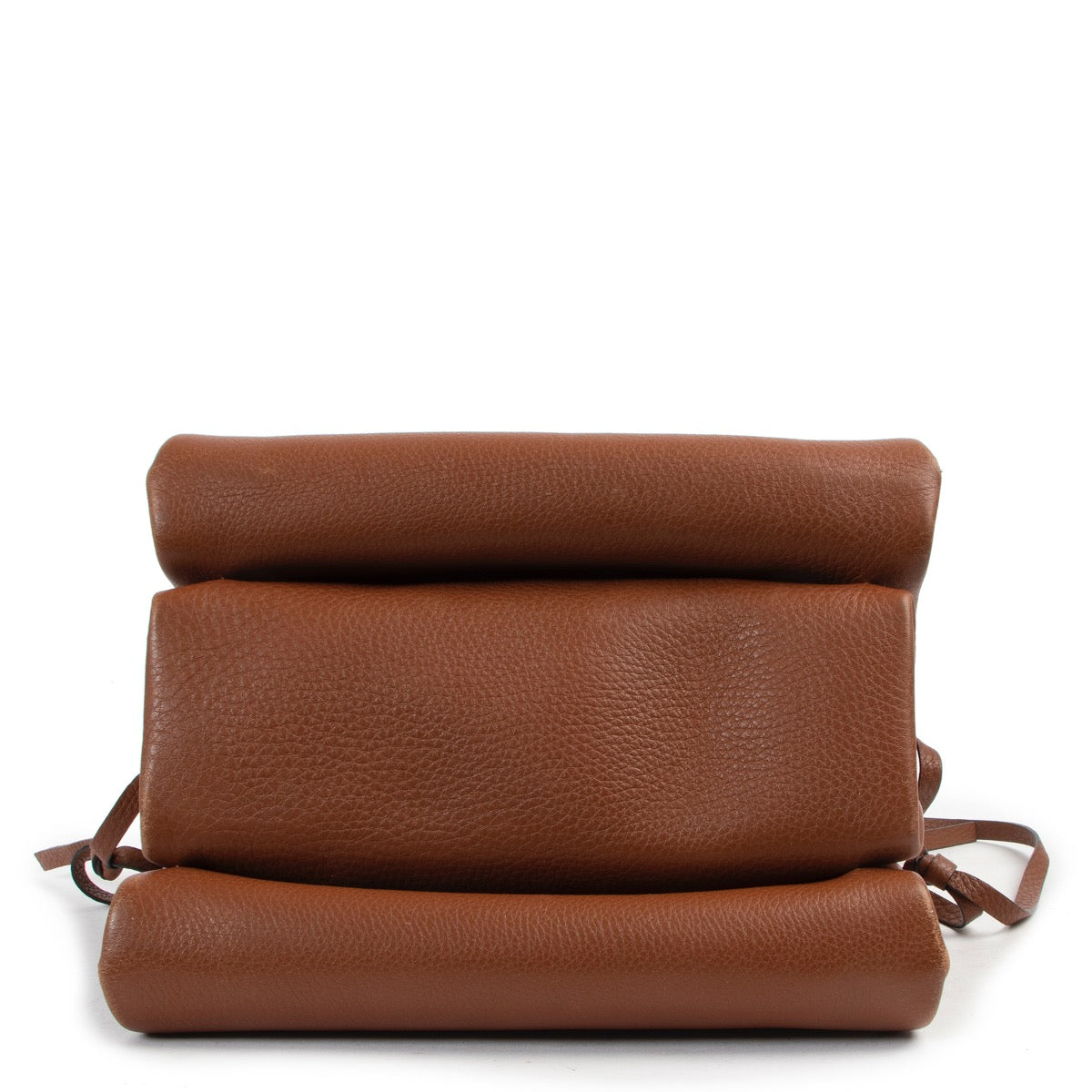 Shop safe online 100% authentic second hand Valentino Brown Leather Crossbody Bag at Labellov in Antwerp.