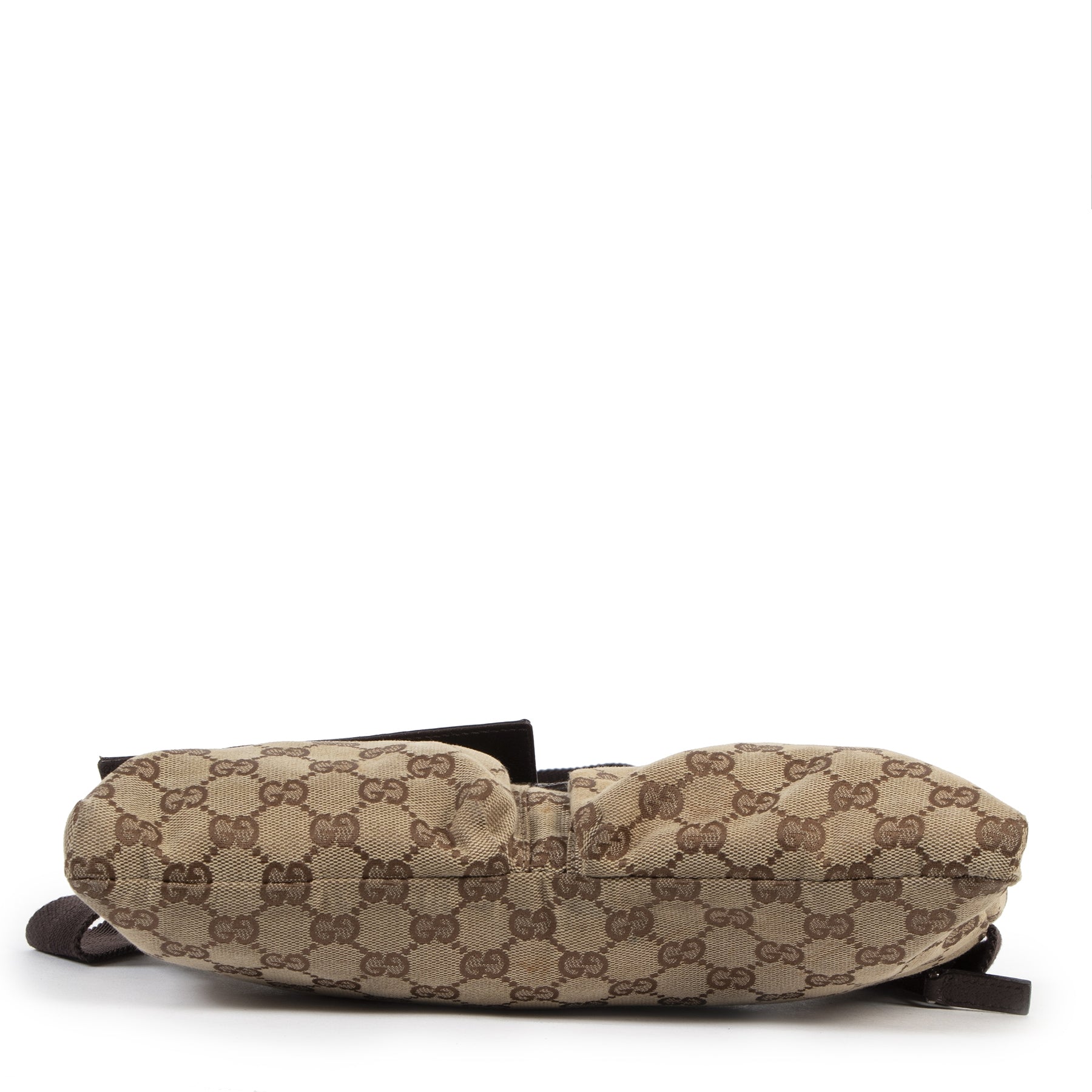 Authentic secondhand Gucci Beige Monogram Pattern Supreme Belt Bag designer bags fashion luxury vintage webshop safe secure online shopping