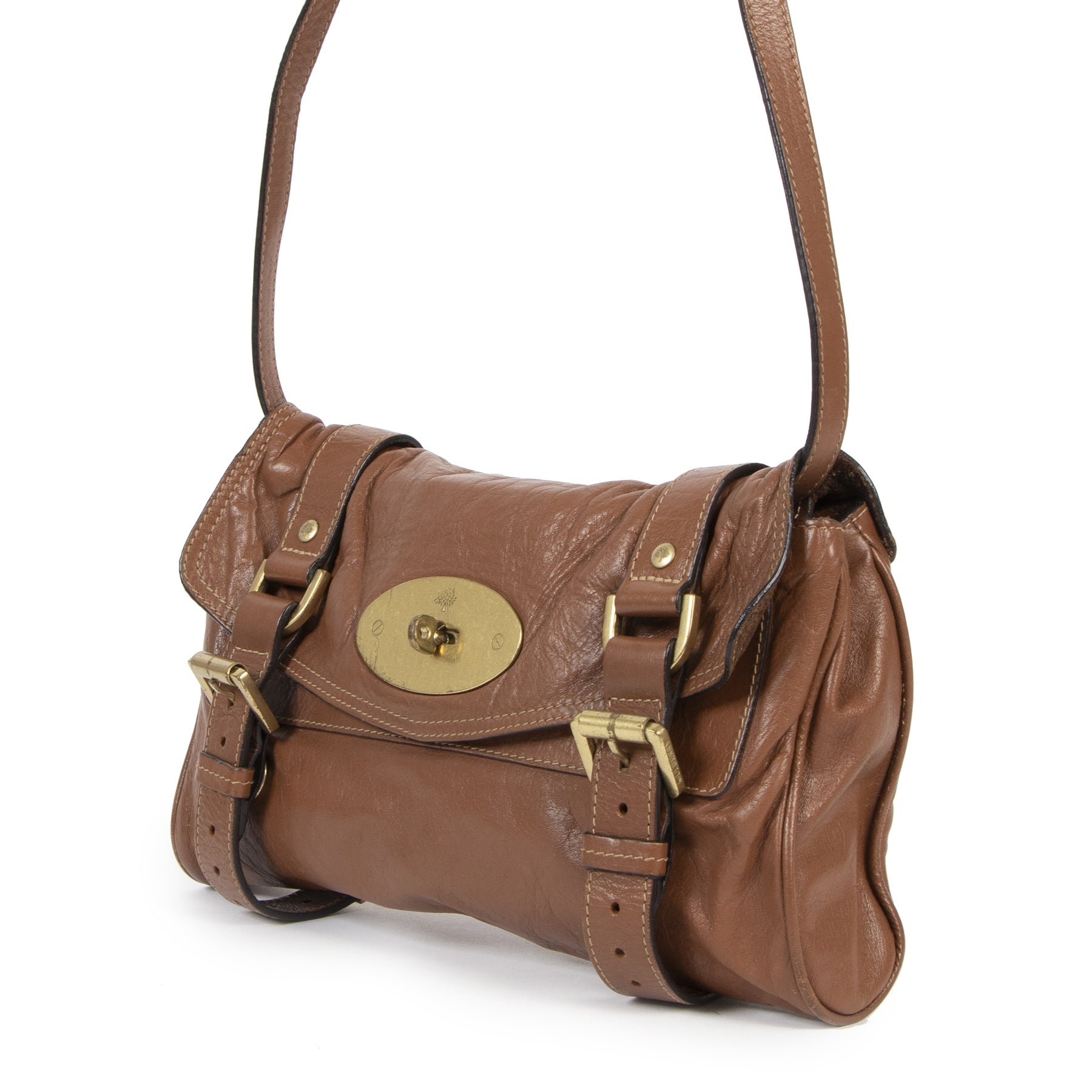 Authentic second-hand vintage Mulberry Small Alexa Crossbody Bag buy online webshop LabelLOV