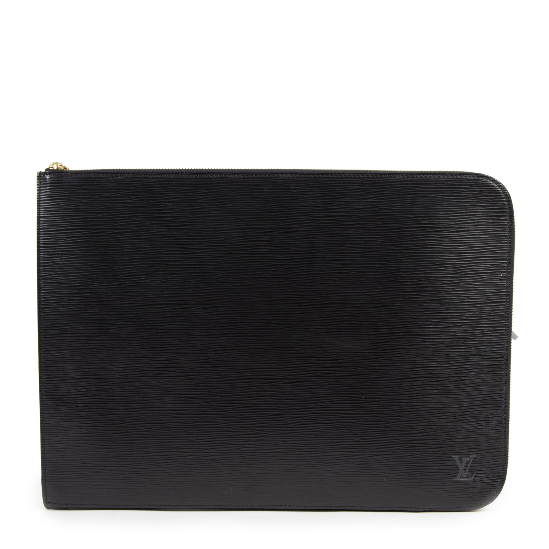 Louis Vuitton Black Epi Briefcase