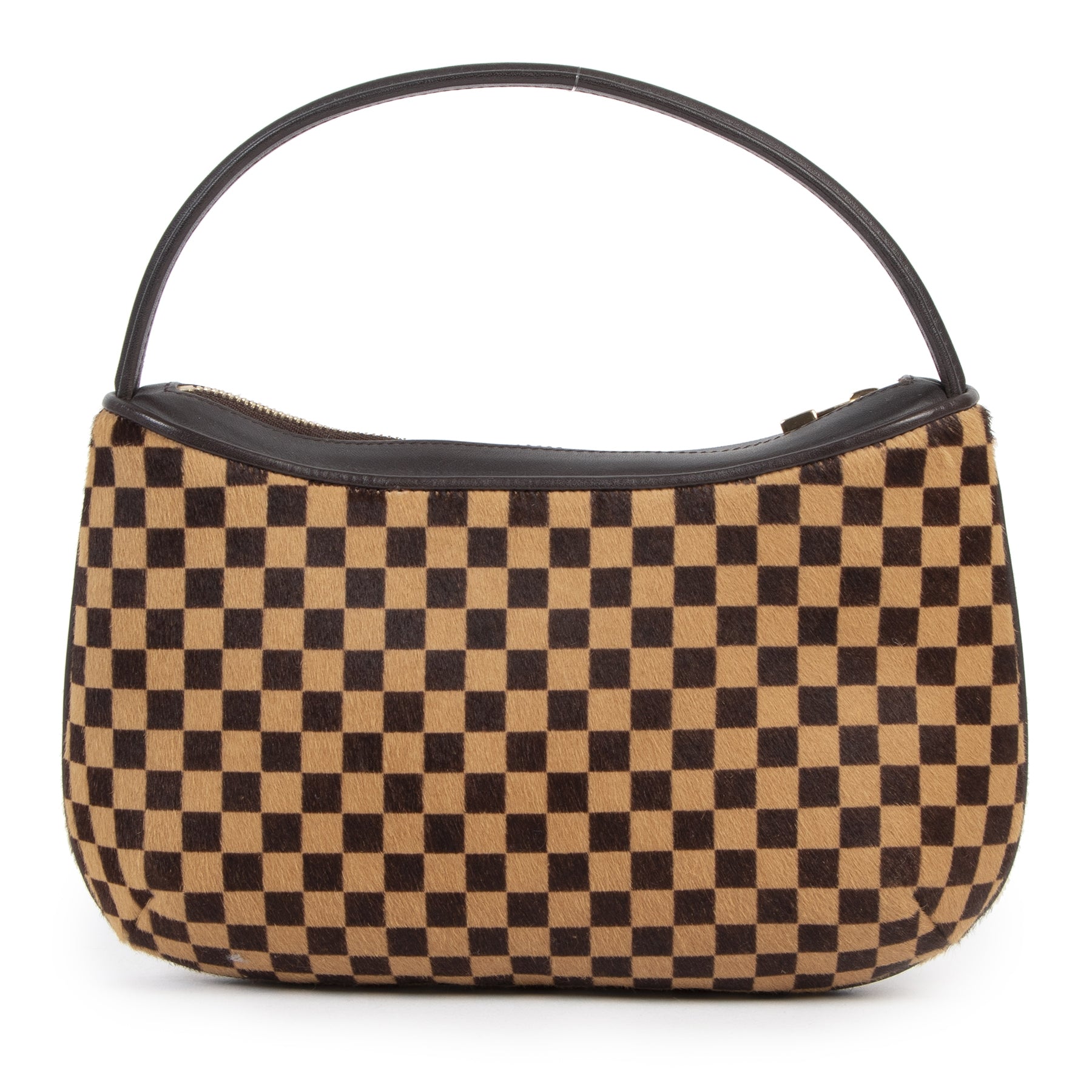 Authentic second-hand vintage Louis Vuitton Damier Sauvage Tigre Top Handle Bag buy online webshop LabelLOV