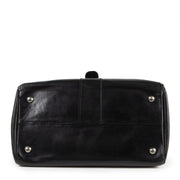 acheter en linge seconde main Delvaux Vintage Black Boxcalf Brillant