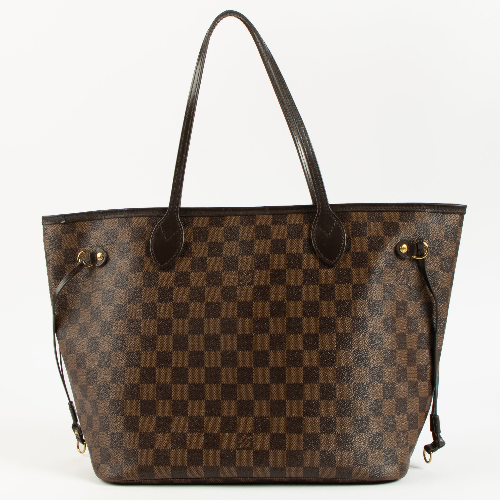 Louis Vuitton Damier Ebene Neverfull MM Bag