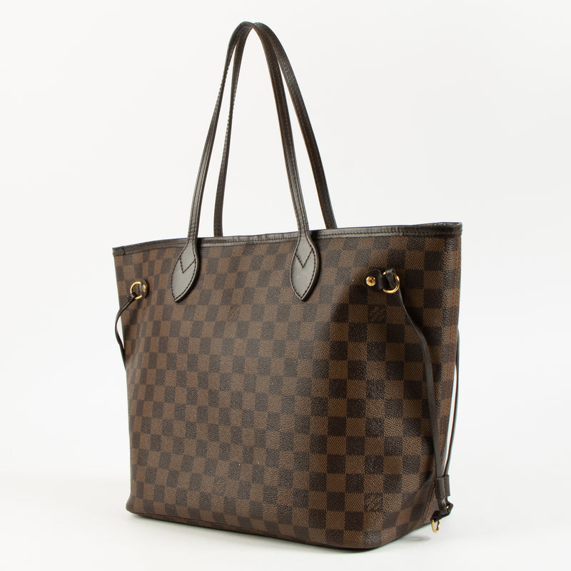 Louis Vuitton Damier Ebene Neverfull MM Bag