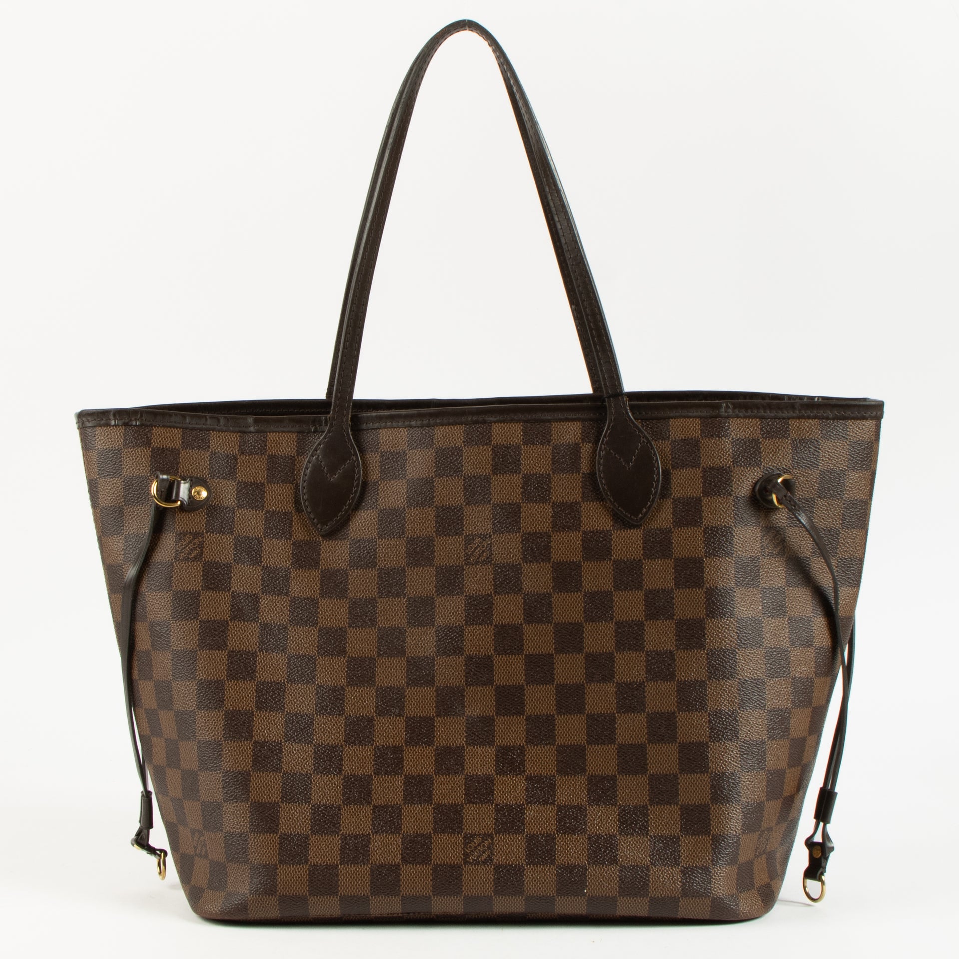 Louis Vuitton Damier Ebene Neverfull MM Bag