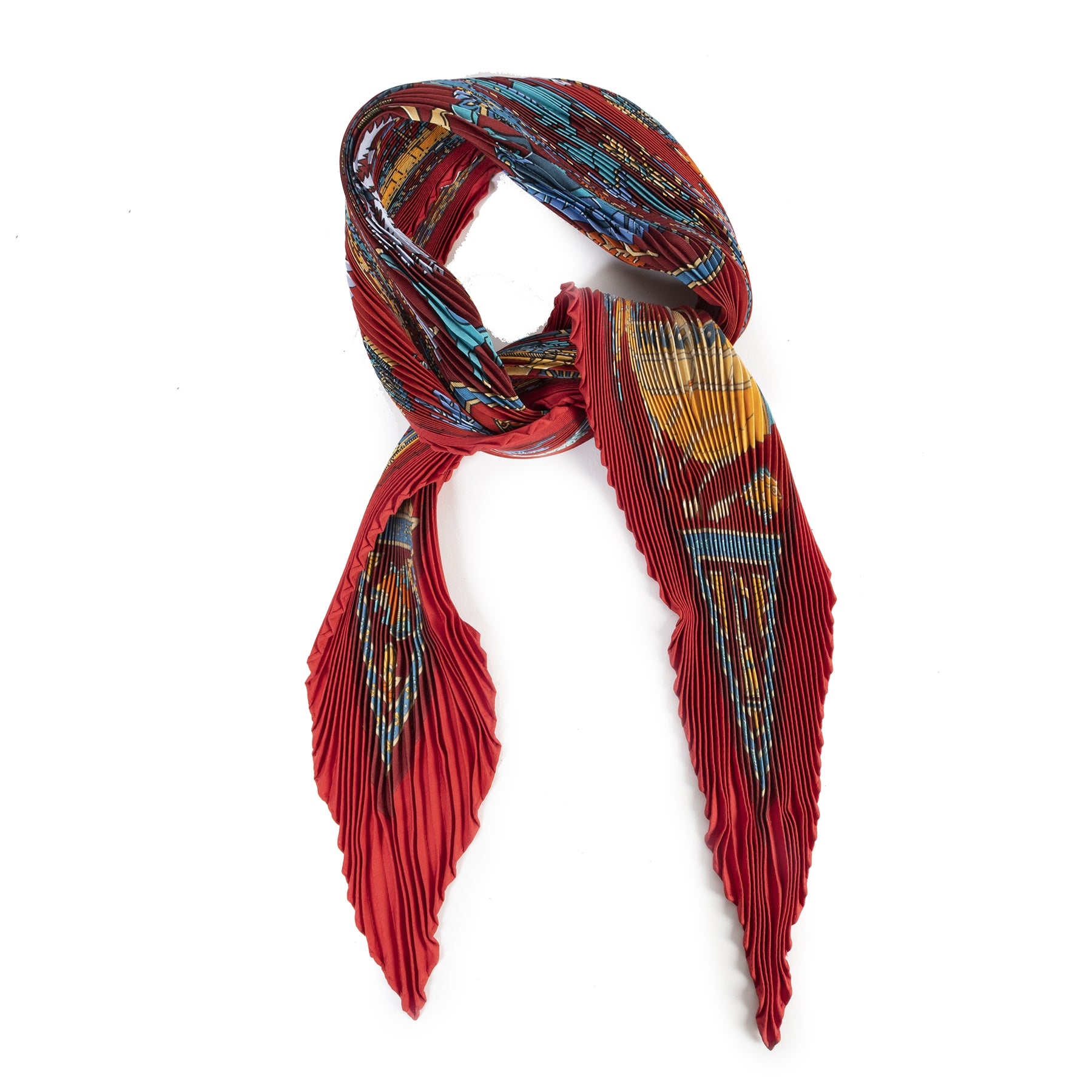 Hermès Persepolis Plissé Scarf – Labellov