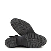 Authentic secondhand Miu Miu Black Leather Boots - Size 39 designer shoes designer brands fashion luxury vintage webshop