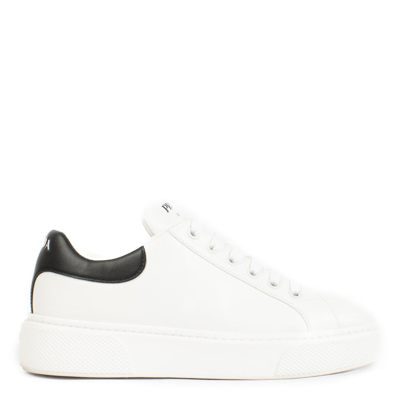 Prada White Logo Sneakers - Size 38.5