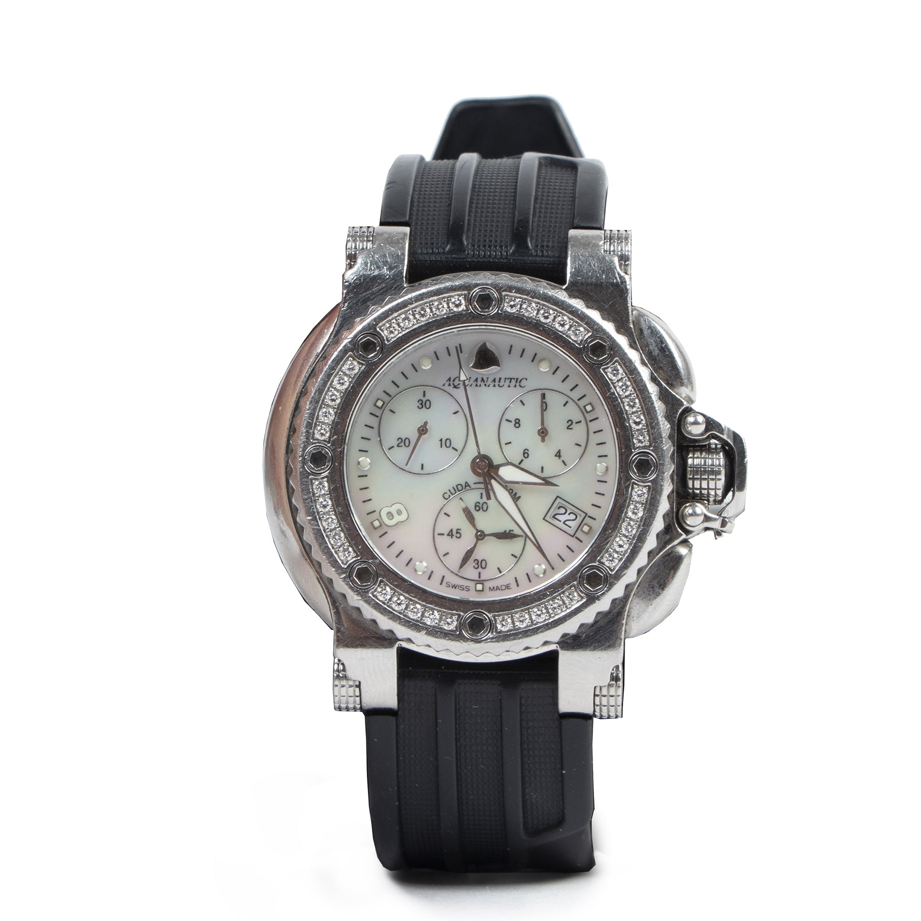 Aquanautic Princess Cuda Diamond Bezel Watch