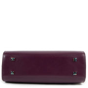 Buy online an authentic second hand Delvaux purple Tempête mini crossbody bag in good condition at Labellov in Antwerp.