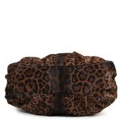 Authentic secondhand Fendi Leopard Print Ponyhair Patent Leather Tote designer bags fashion luxury vintage webshop safe secure online shopping