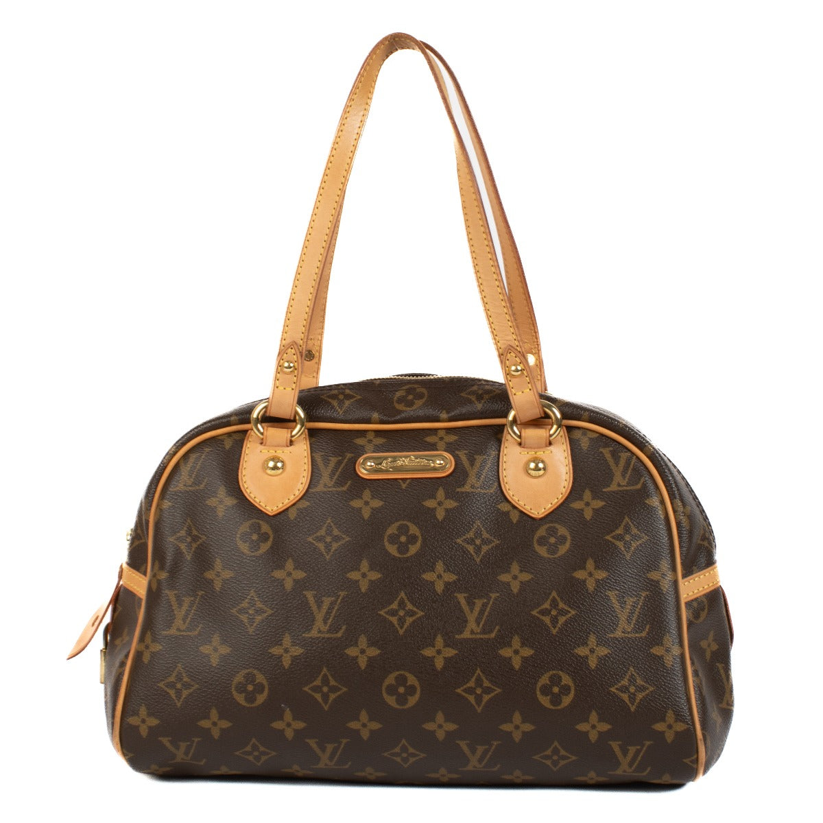 Shop 100% authentic Louis Vuitton Monogram Montorgueil Top Handle Bag at Labellov.com.