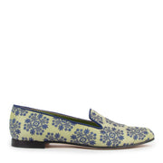 Manolo Blahnik Dipla Brocade Embroidered Loafers