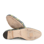 Manolo Blahnik Dipla Brocade Embroidered Loafers
