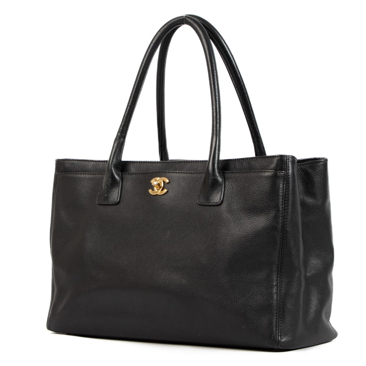 Chanel Zwarte Medium Executive Shopper