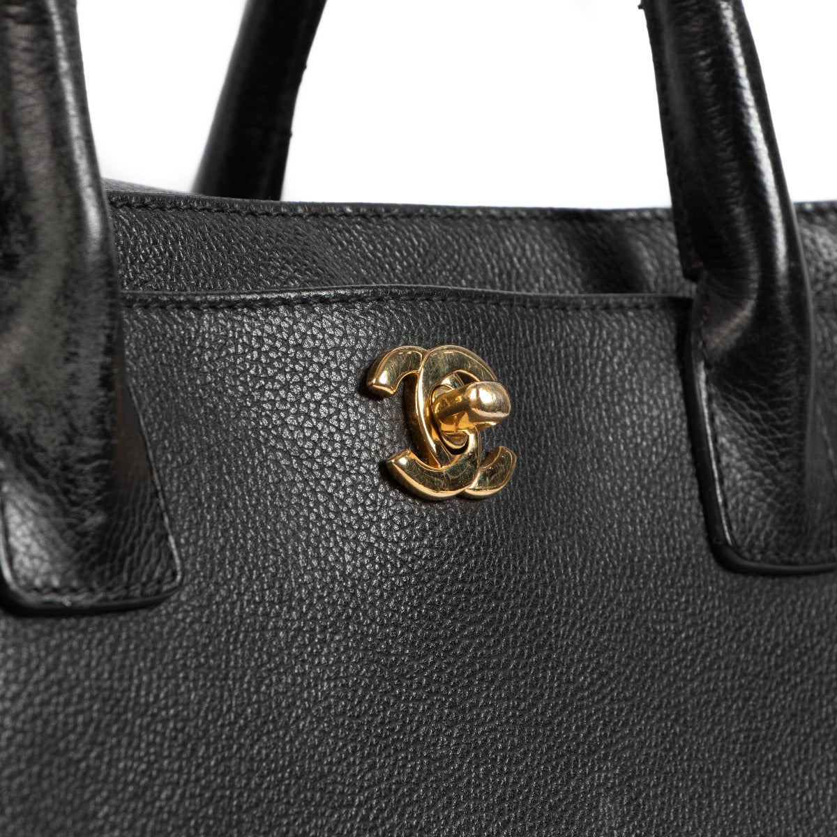 Chanel Zwarte Medium Executive Shopper