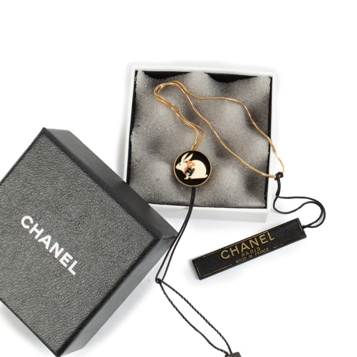 Authentic second hand Chanel Gold Rabbit Charm on Labellov.com