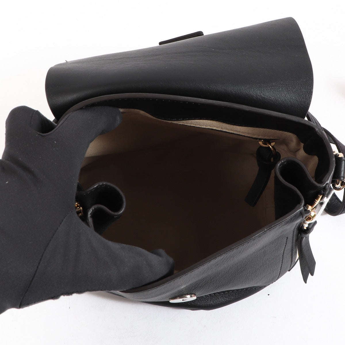 Sac à dos mini Faye noir Chloé
