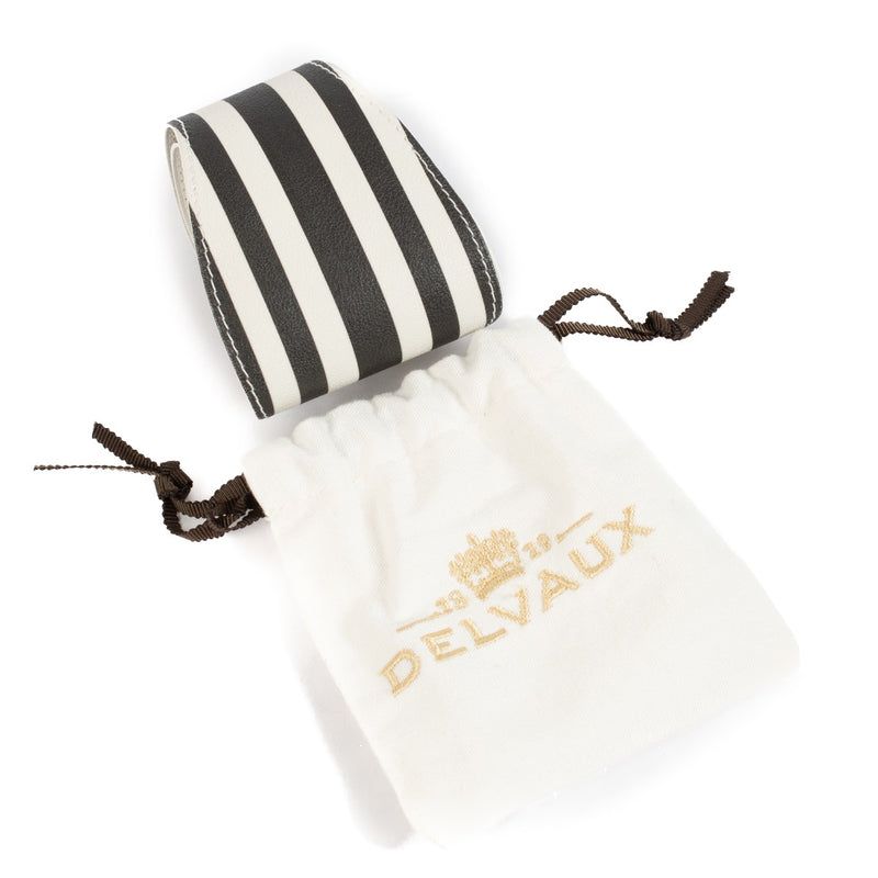 Shop 100% authentic secondhand Delvaux White & Black Striped Handle Ribbon on Labellov.com