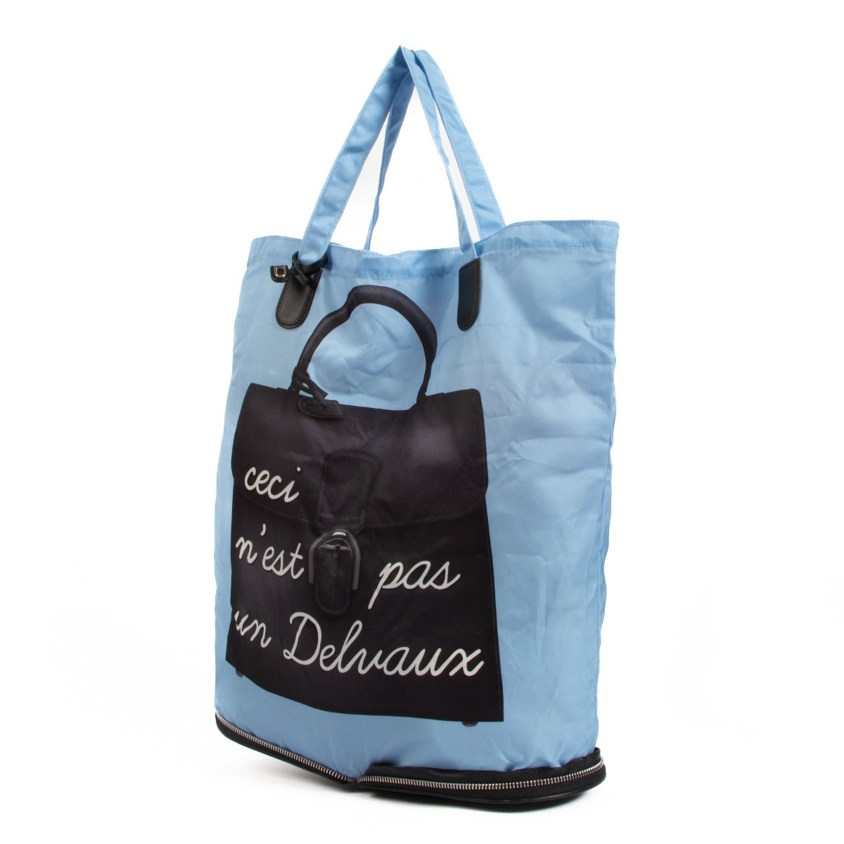 Delvaux Kangourou Brillant L'Humour Foldable Shopper