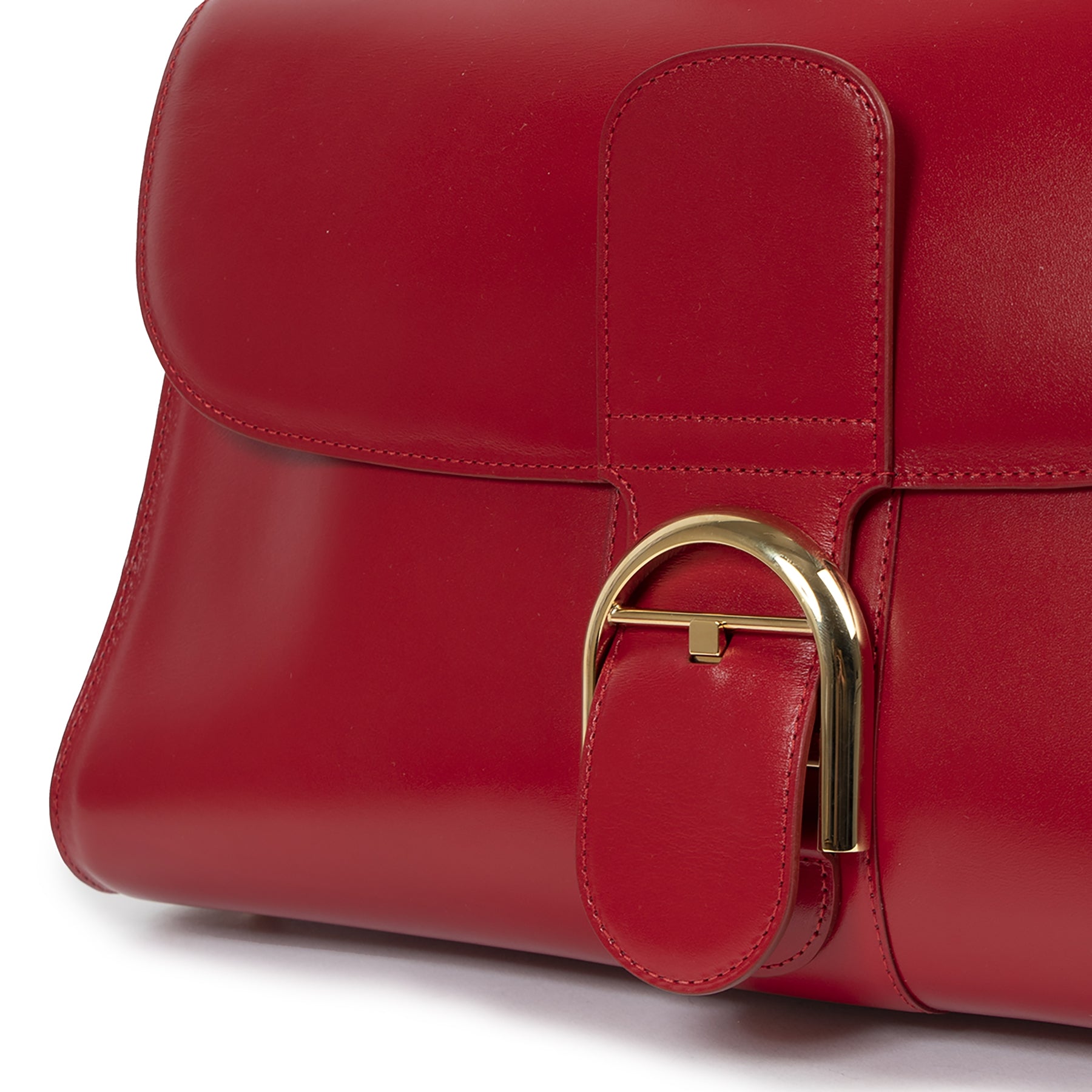 Authentic second-hand vintage Delvaux Brillant East West Lipstick Bag buy online webshop LabelLOV
