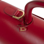 Authentic second-hand vintage Delvaux Brillant East West Lipstick Bag buy online webshop LabelLOV