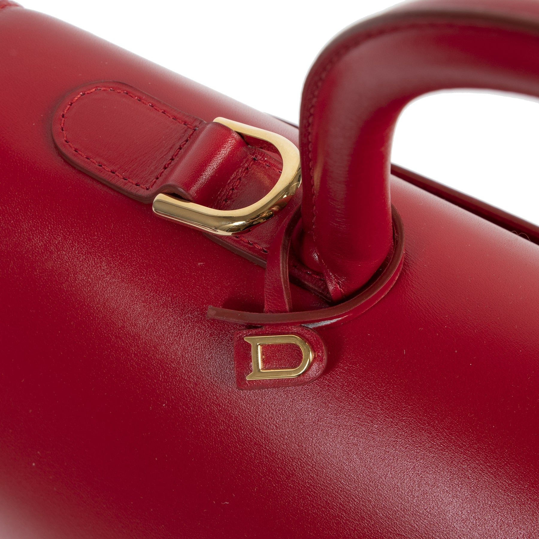 Authentic second-hand vintage Delvaux Brillant East West Lipstick Bag buy online webshop LabelLOV