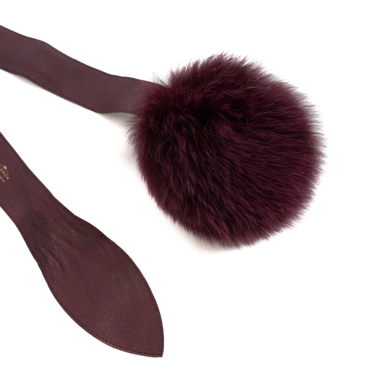 Shop 100% authentic secondhand Delvaux Purple Fur Handle Ribbon on Labellov.com