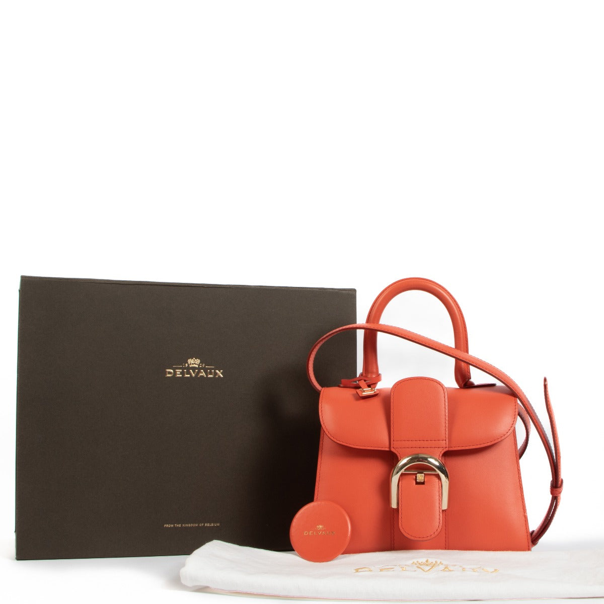 Delvaux Brillant Mini Sunset Box Calf