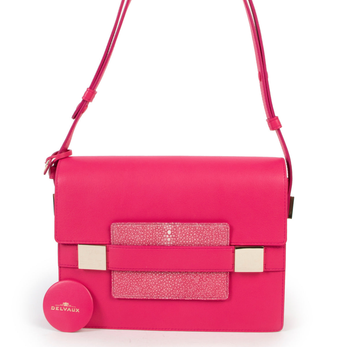 Delvaux Madame Rose Indien Polo & Galuchat