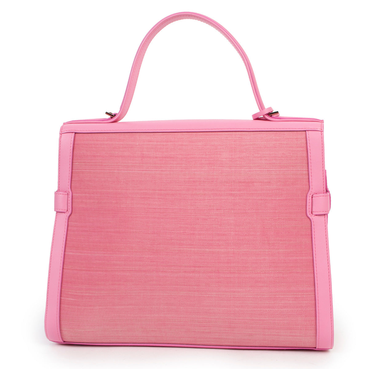 Delvaux Lente/Zomer 2015 Tempête GM Toile de Crin/Polo Flamingo