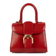 Shop safe online at Labellov in Antwerp, Brussels and Knokke this 100% authentic second hand Delvaux Lipstick Box Calf Brillant Mini Bag