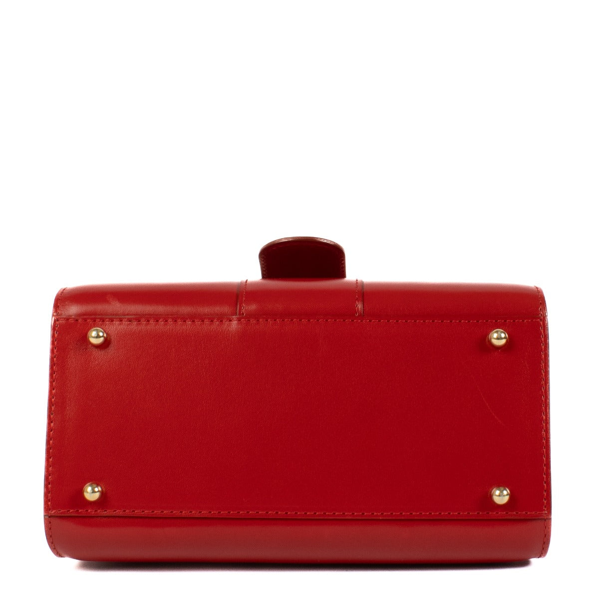 Shop safe online at Labellov in Antwerp, Brussels and Knokke this 100% authentic second hand Delvaux Lipstick Box Calf Brillant Mini Bag