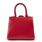 Authentieke Tweedehands Delvaux Red Mini Brillant juiste prijs veilig online shoppen luxe merken webshop winkelen Antwerpen België mode fashion