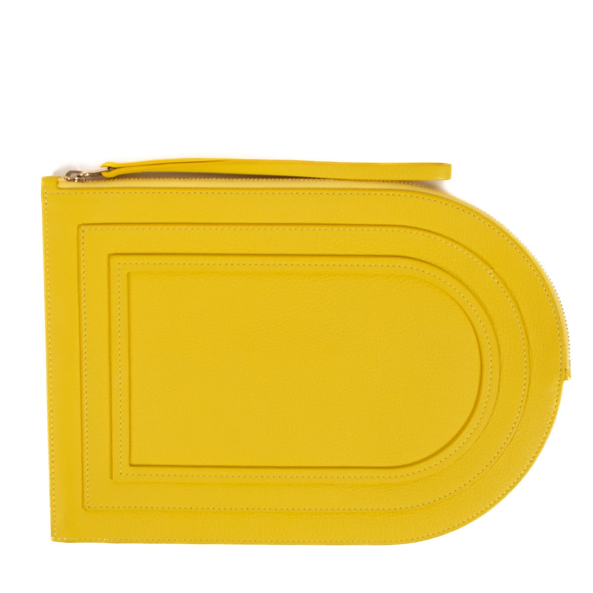 Delvaux Mimosa Allure D Pochette GM Clutch