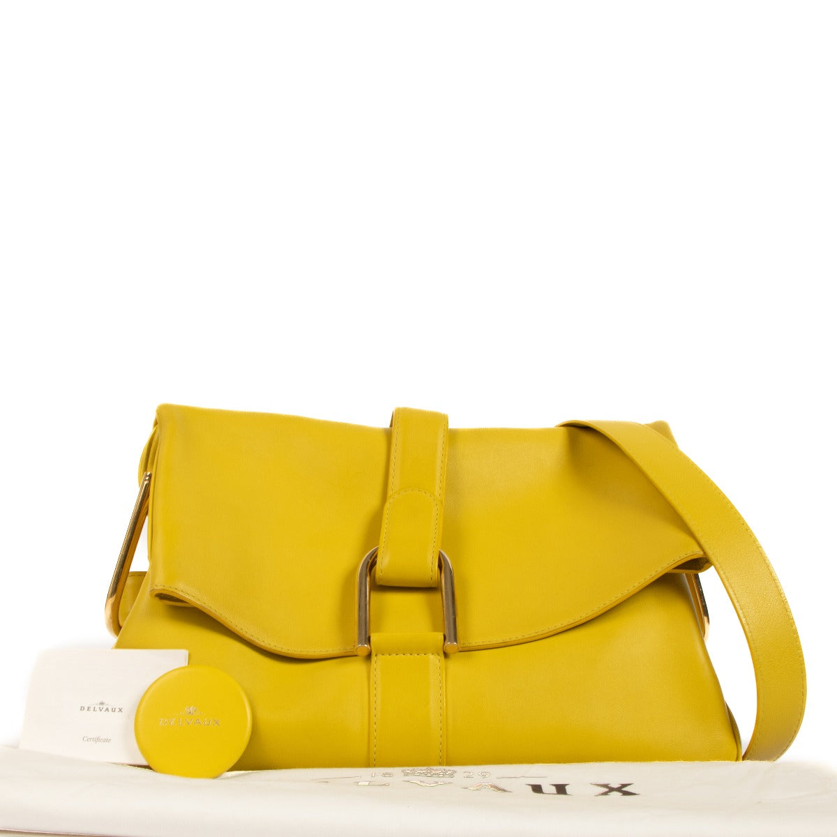 Delvaux Mimosa Polo Givry Crossbody Bag