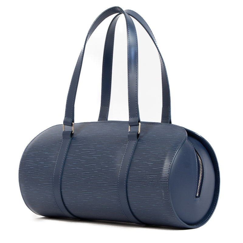 Louis Vuitton Papillon Blue Epi Leather