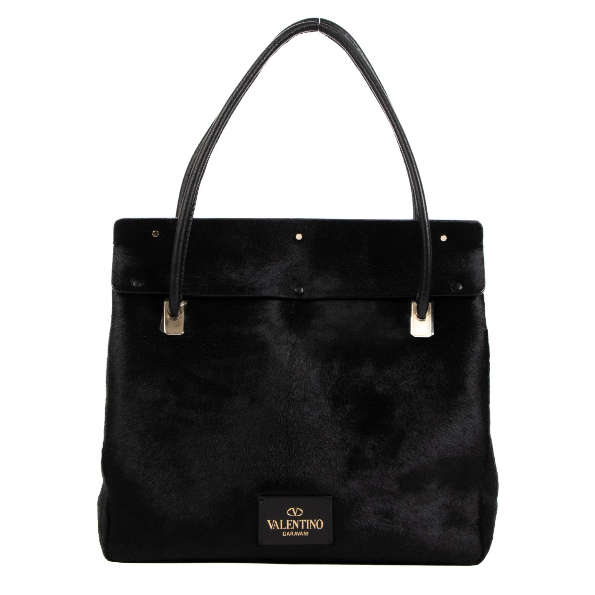 shop 100% authentic second hand Valentino Garavani Black Top Handle on Labellov.com