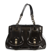 Fendi Patent B. Brownish Metallic Shoulder Bag pour le meilleur prix chez Labellov