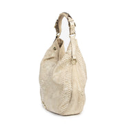 Authentieke Tweedehands Mulberry Mitzy Python Shoulder Bag juiste prijs veilig online shoppen luxe merken webshop winkelen Antwerpen België mode fashion