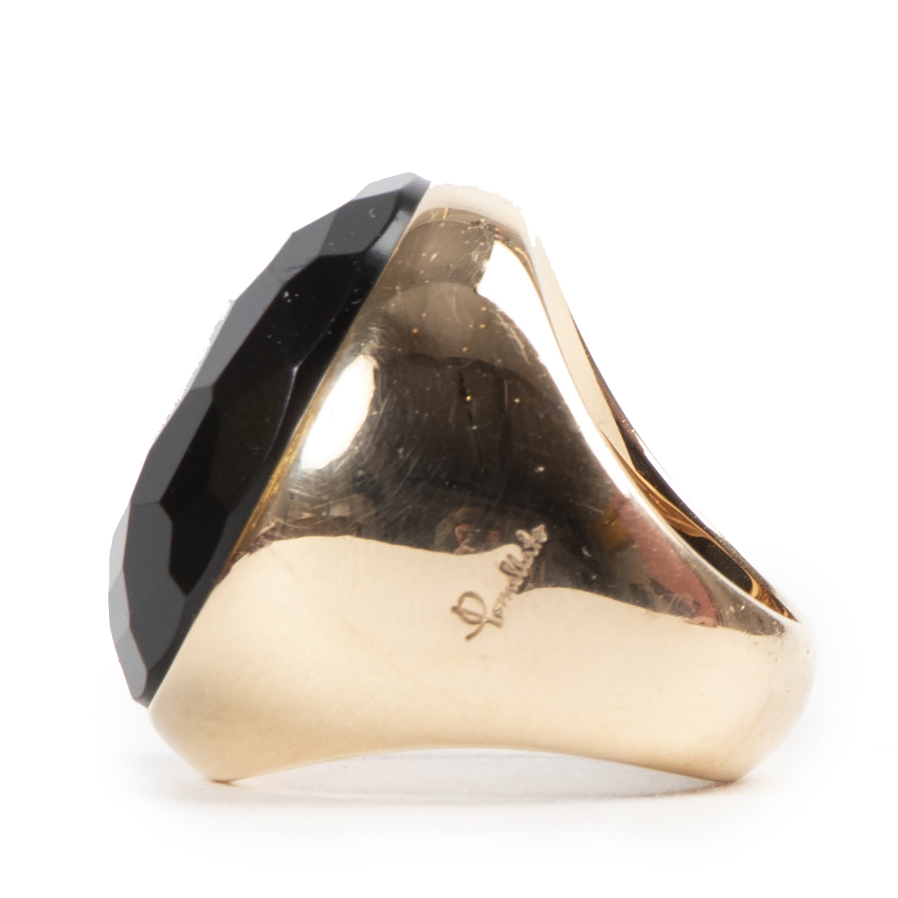 Pomellato 18kt Rose Gold Victoria Jet Ring