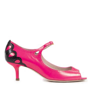 Authentieke Tweedehands Miu Miu Pink Open Toe Kitten Heels - Size 39 juiste prijs veilig online shoppen luxe merken webshop winkelen Antwerpen België mode fashion