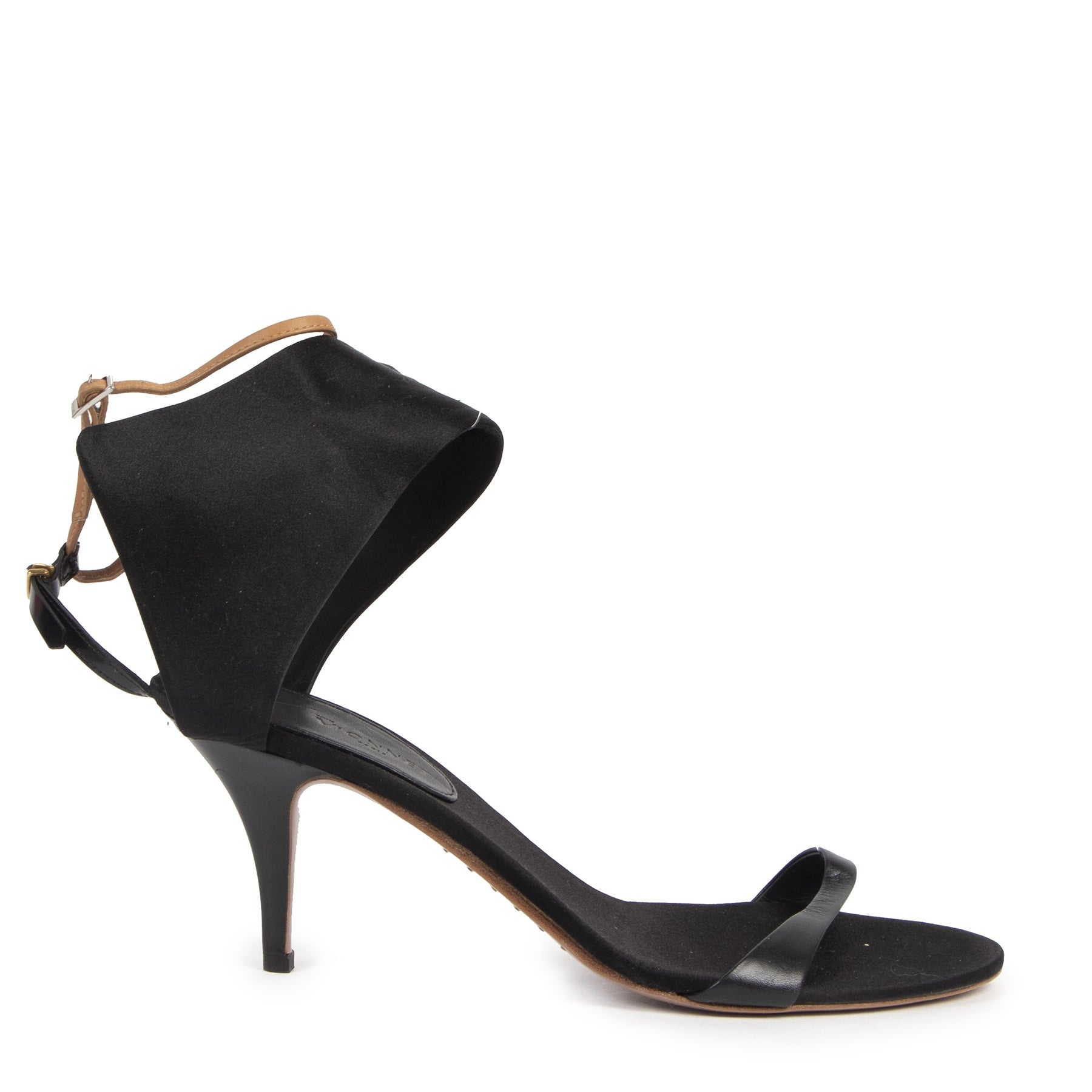 Authentic second-hand vintage Giuseppe Zanotti x Vionnet Black Kitten Heels - Size 39,5 buy online webshop LabelLOV