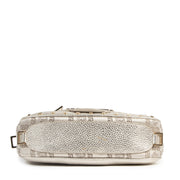 Authentic secondhand Versace Silver Medusa Shoulder Bag designer bags fashion luxury vintage webshop safe secure online shopping