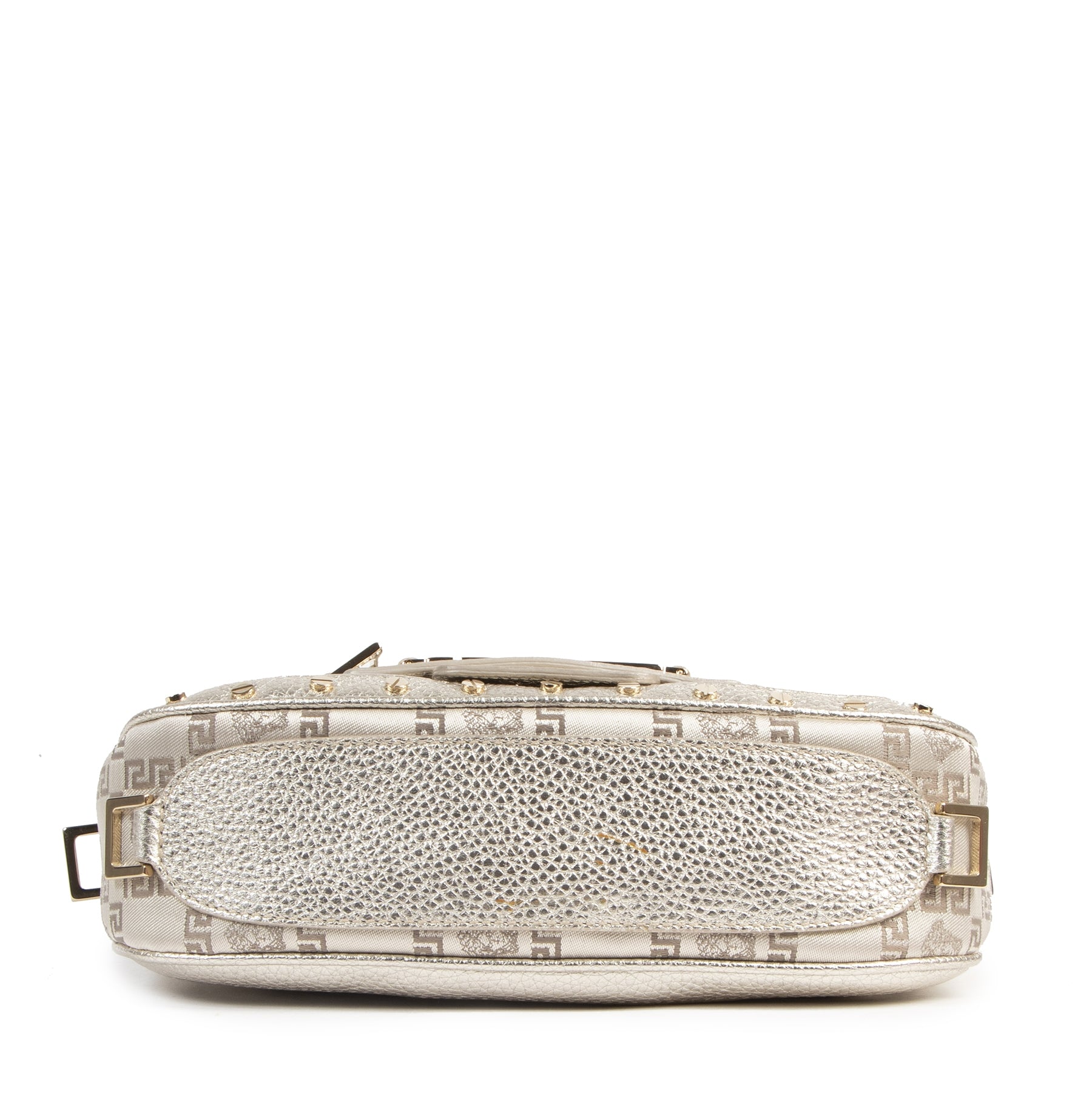 Authentic secondhand Versace Silver Medusa Shoulder Bag designer bags fashion luxury vintage webshop safe secure online shopping