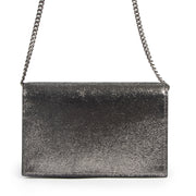 Saint Laurent Kate Silverish Grey Chain Wallet with Tassel kopen en verkopen aan de beste prijs bij Labellov