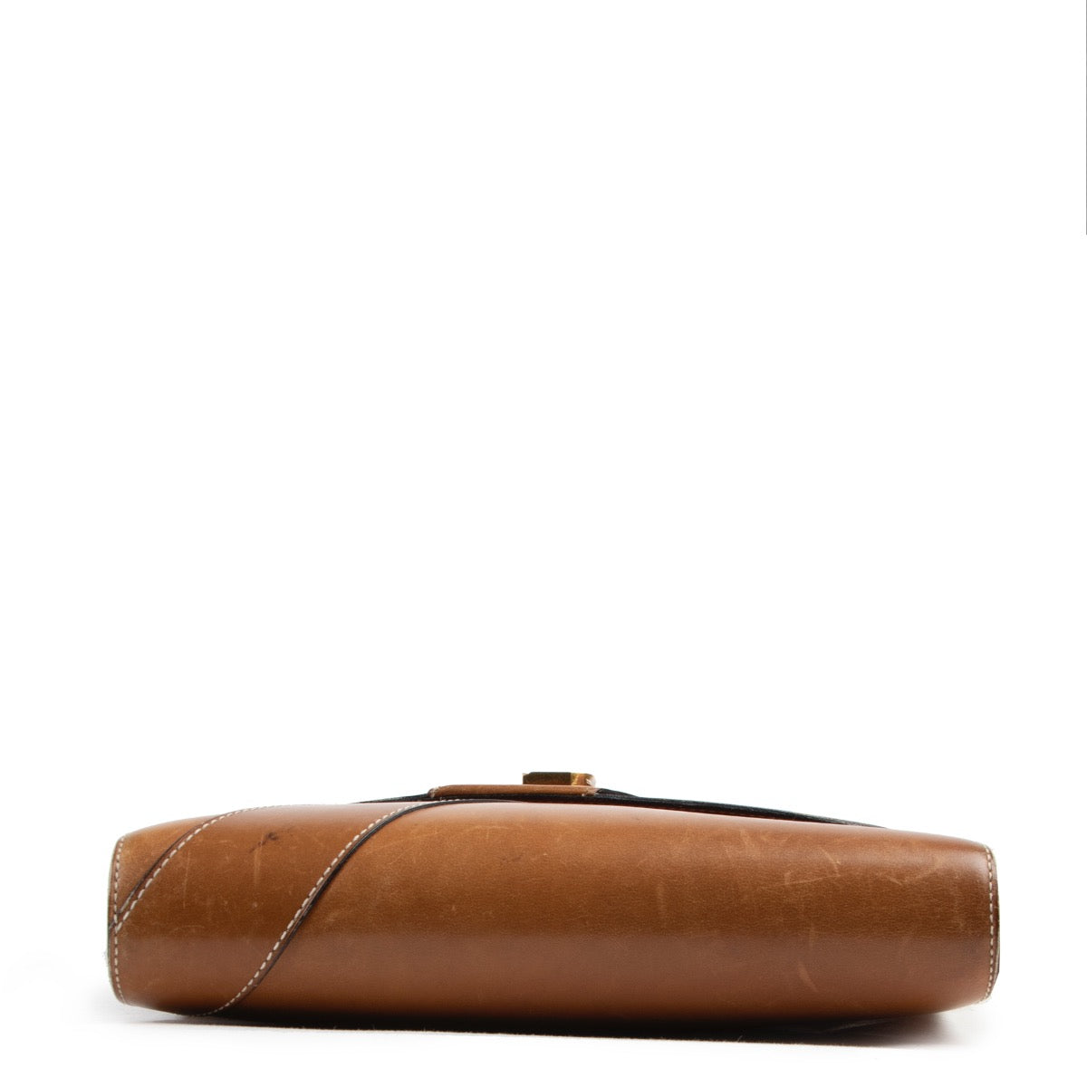 Shop safe online authentic Delvaux Brown Shoulder Bag at Labellov.com.
