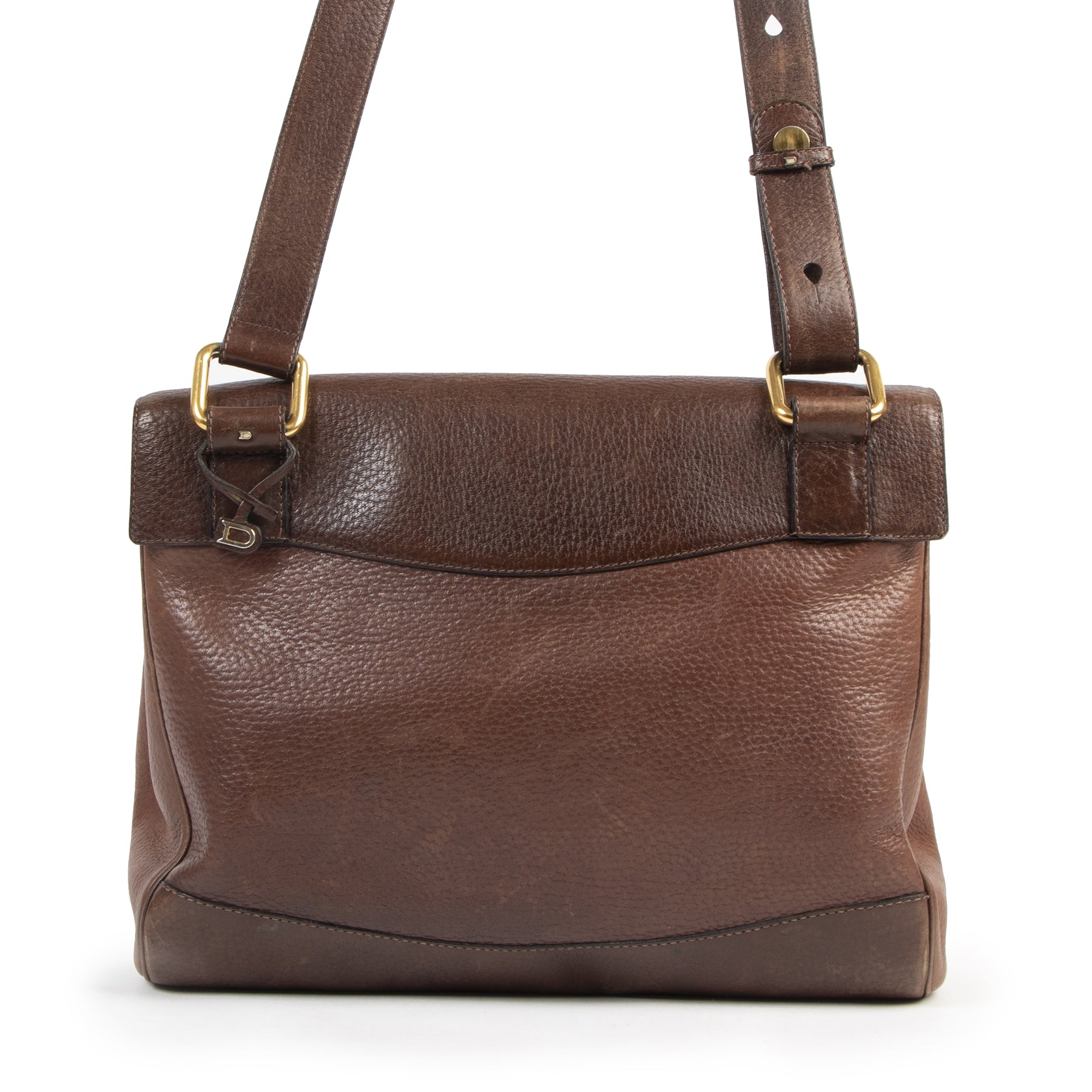 Are you looking for an authentic Delvaux Brown Messenger Shoulder Bag?