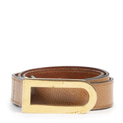 koop online tegen de beste prijs Delvaux Cognac D Belt - Size 75